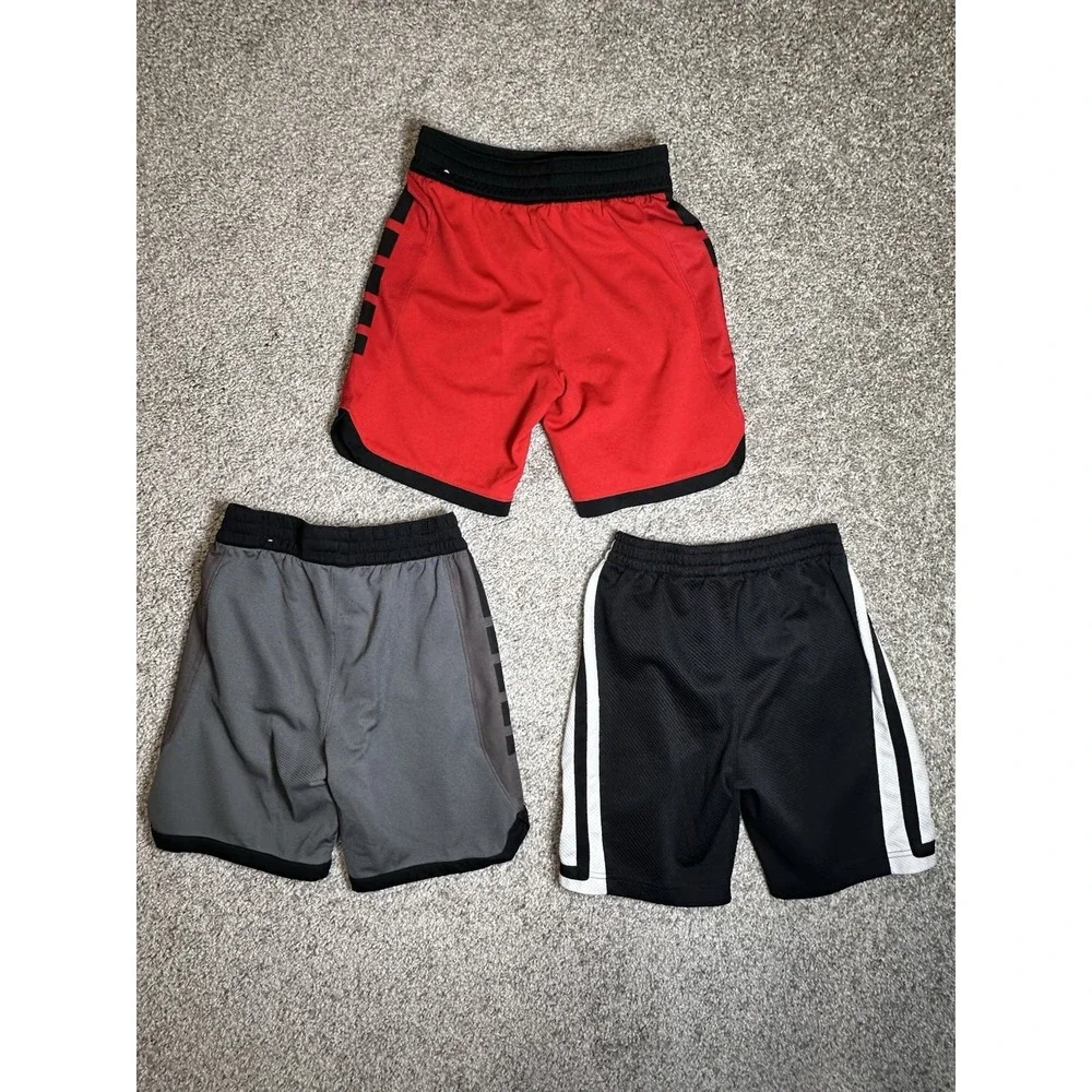 Nike Jordan Boys Youth Small Athletic Shorts Lot of 3 Dri-FIT Basketball
